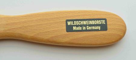 Längliche, pneumatische Haarbürste Buchenholz und Wildschweinborsten